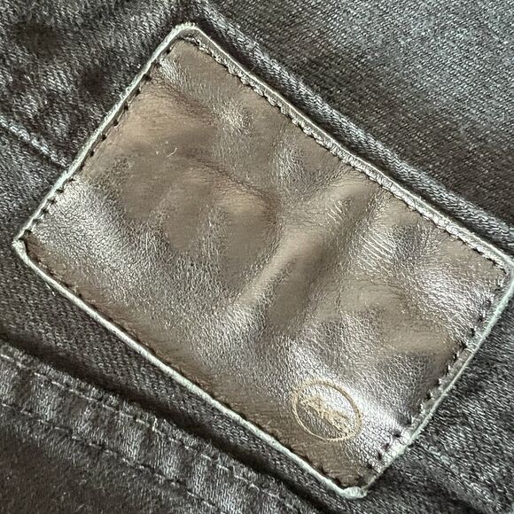 AG Adriano Goldschmied Jeans Mens 36x34 Black The Matchbox Slim Straight Leg - Picture 8 of 12